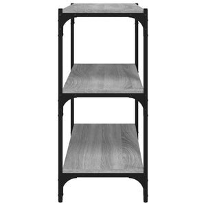 Bücherregal Grau Sonoma 60 cm