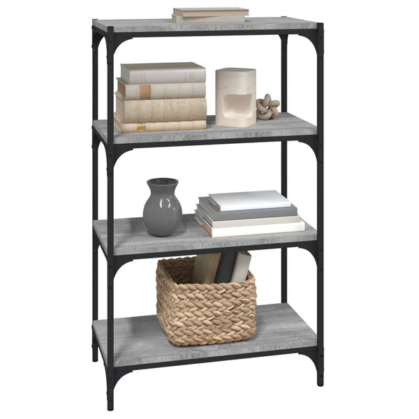 Bücherregal Grau Sonoma 60x100 cm