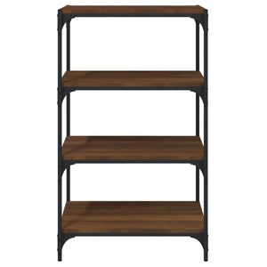 Bücherregal Braun Eichenoptik 60x33x100cm