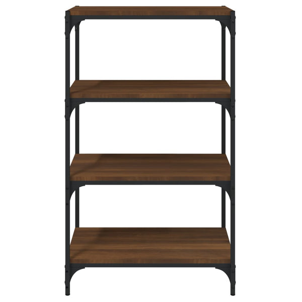 Bücherregal Braun Eichenoptik 60x33x100cm