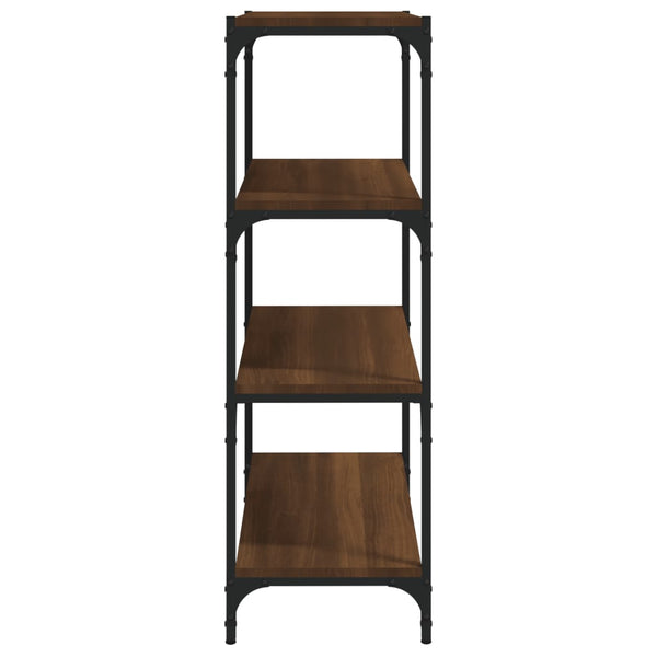 Bücherregal Braun Eichenoptik 60x33x100cm