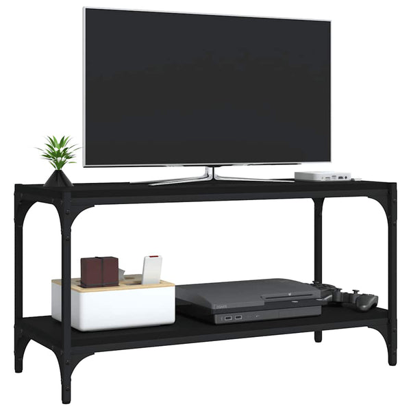 Schwarzer TV-Schrank 80 cm