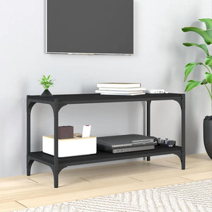 Schwarzer TV-Schrank 80 cm