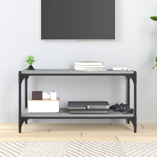 TV-Schrank Grau Sonoma 80 cm