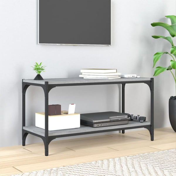 TV-Schrank Grau Sonoma 80 cm