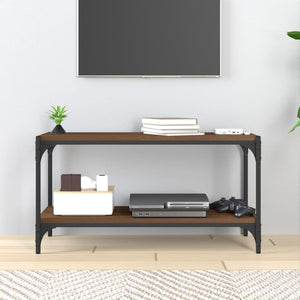 TV-Schrank Braun Eichenoptik 80 cm