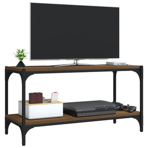 TV-Schrank Braun Eichenoptik 80 cm
