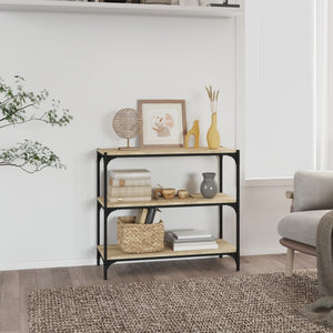 Bücherregal Sonoma Eiche 80 cm