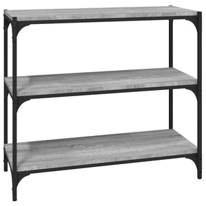 Bücherregal Grau Sonoma 80 cm