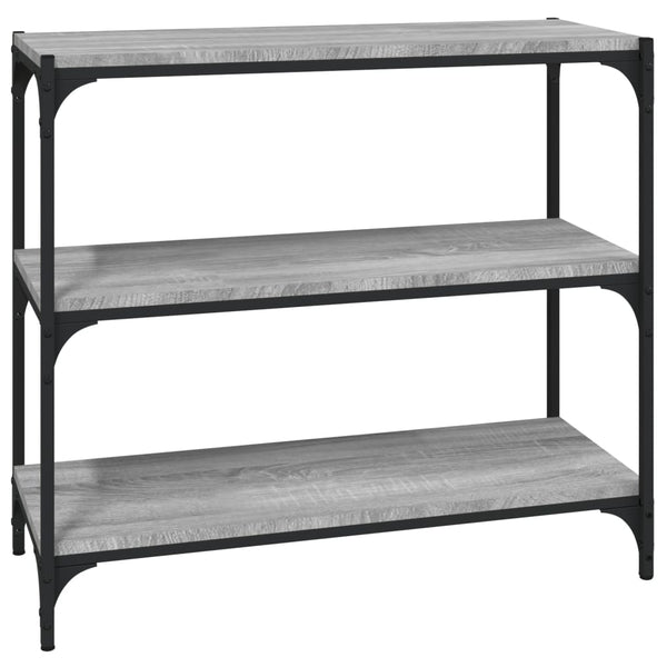 Bücherregal Grau Sonoma 80 cm