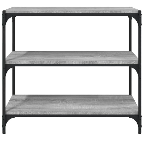 Bücherregal Grau Sonoma 80 cm