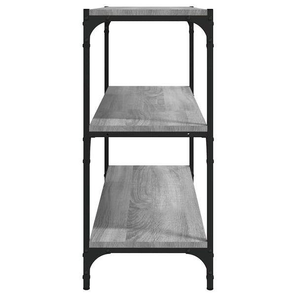 Bücherregal Grau Sonoma 80 cm