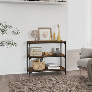 Bücherregal Braun Eichenoptik 80cm