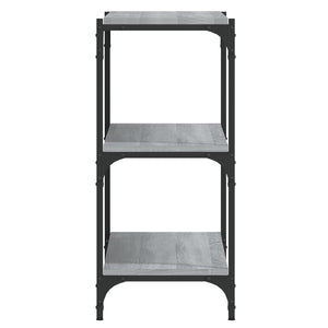 Bücherregal Grau Sonoma 100 cm