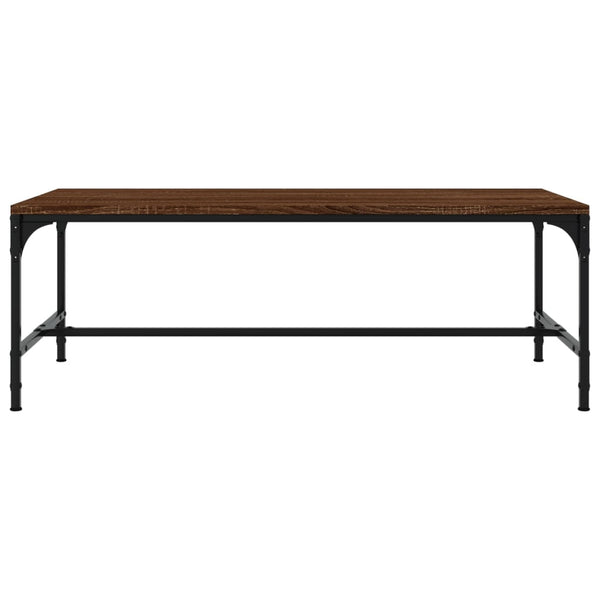 Couchtisch Braun Eichenoptik 100x50 cm