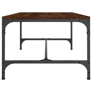 Couchtisch Braun Eichenoptik 100x50 cm