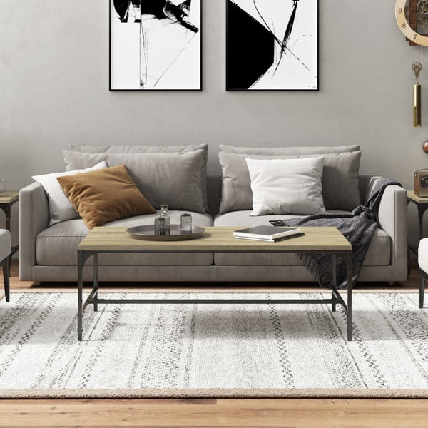 Sonoma Eiche Couchtisch 80x50 cm