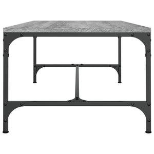 Couchtisch Grau Sonoma 80x50 cm