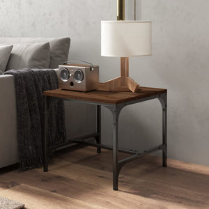 Couchtisch Braun Eichenoptik 50x50 cm