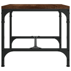 Couchtisch Braun Eichenoptik 50x50 cm