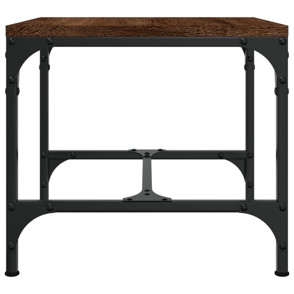 Couchtisch Braun Eichenoptik 50x50 cm