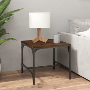 Couchtisch Braun Eichenoptik 50x50 cm