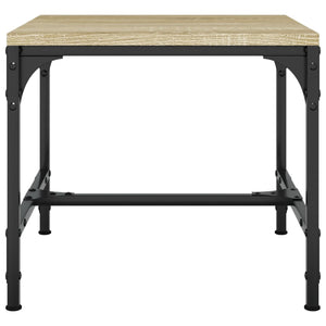 2er Set Beistelltische Sonoma-Eiche 40x40 cm