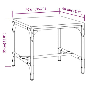 Beistelltisch Grau Sonoma 40x40 cm