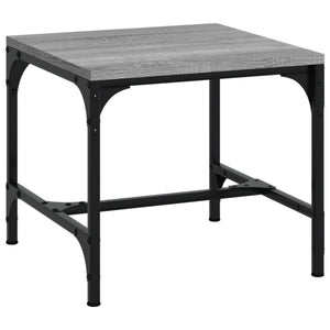 Beistelltische 2er Set Grau Sonoma 40x40