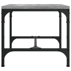 Beistelltische 2er Set Grau Sonoma 40x40