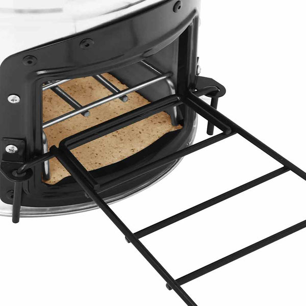 Camping Ofen Edelstahl 45,5 cm