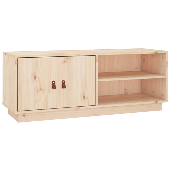 TV-Schrank Kiefer Massivholz 105 cm