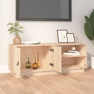 TV-Schrank Kiefer Massivholz 105 cm