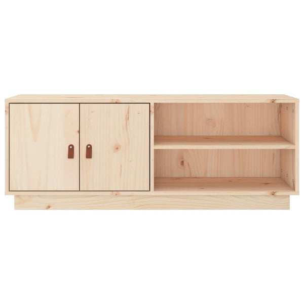 TV-Schrank Kiefer Massivholz 105 cm