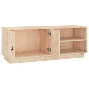 TV-Schrank Kiefer Massivholz 105 cm