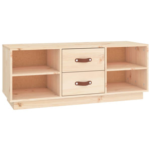 TV-Schrank Kiefer Massivholz 100 cm