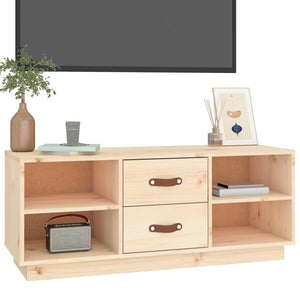 TV-Schrank Kiefer Massivholz 100 cm