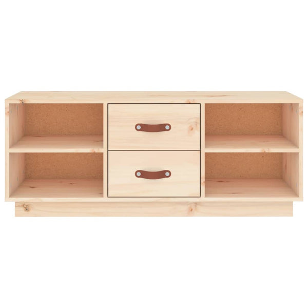 TV-Schrank Kiefer Massivholz 100 cm