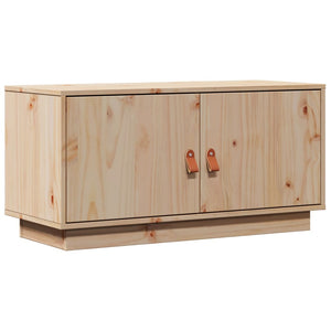 TV-Schrank 80cm Kiefer Massivholz