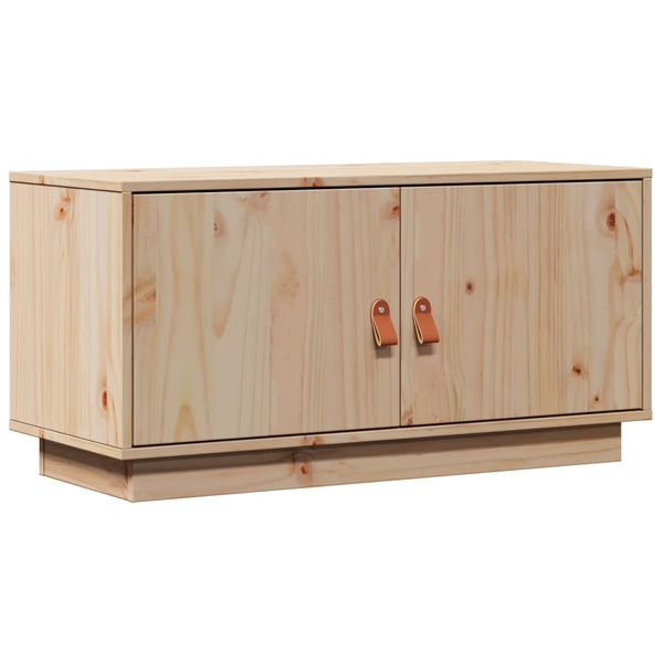 TV-Schrank 80cm Kiefer Massivholz