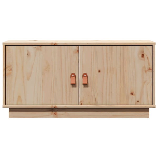 TV-Schrank 80cm Kiefer Massivholz