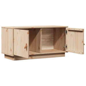 TV-Schrank 80cm Kiefer Massivholz
