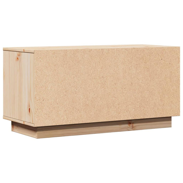 TV-Schrank 80cm Kiefer Massivholz