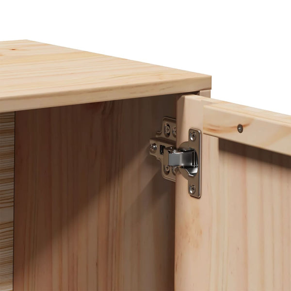 TV-Schrank 80cm Kiefer Massivholz