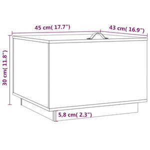 Aufbewahrungsboxen mit Deckel, 3er Set, Kiefer Grau