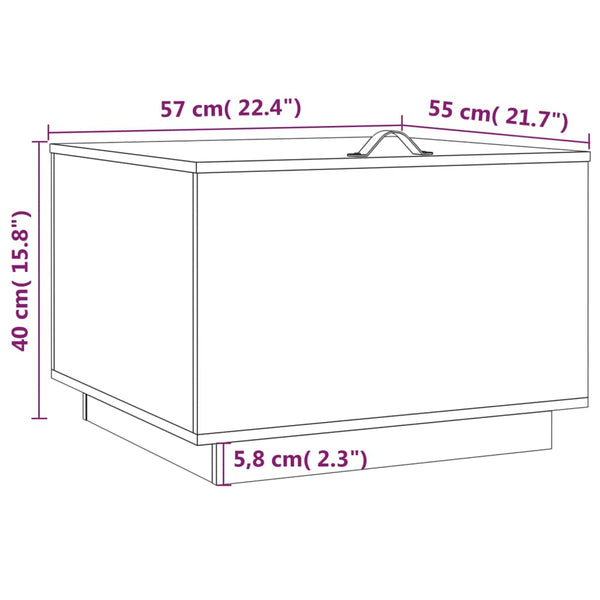 Aufbewahrungsboxen mit Deckel 3er Set Kiefer Braun