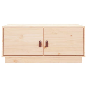 Couchtisch Kiefer Massivholz 80x50 cm