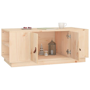 Couchtisch Kiefer Massivholz 100x50 cm