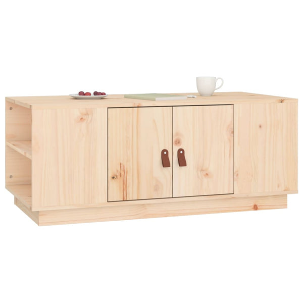 Couchtisch Kiefer Massivholz 100x50 cm