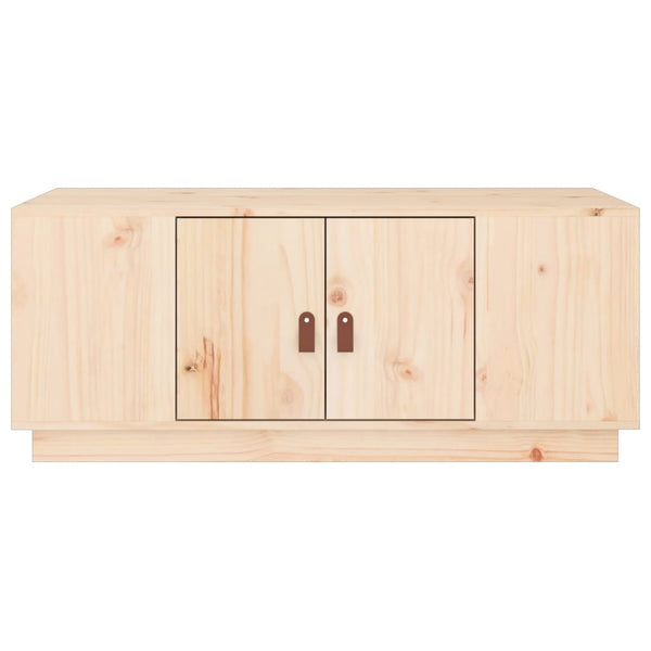 Couchtisch Kiefer Massivholz 100x50 cm